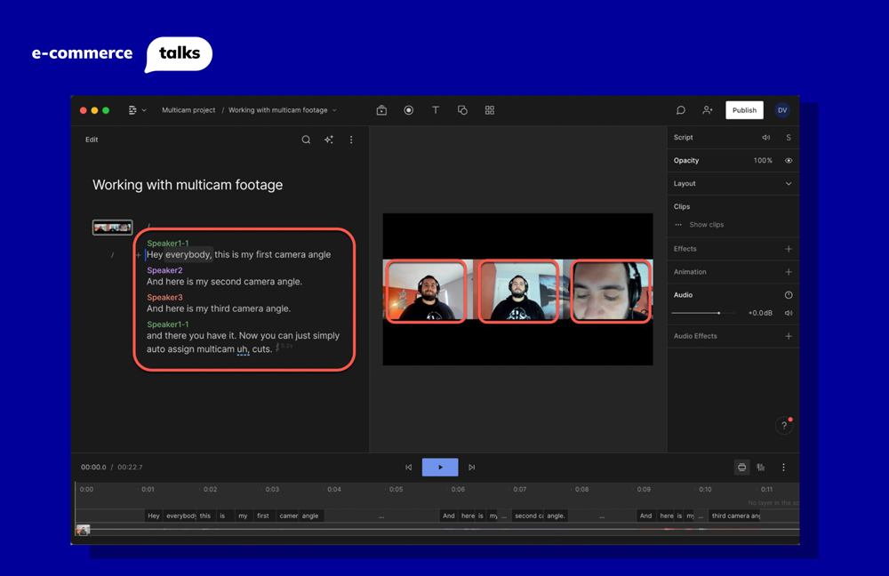 descript.com makes video transcription and editing for content marketing easier