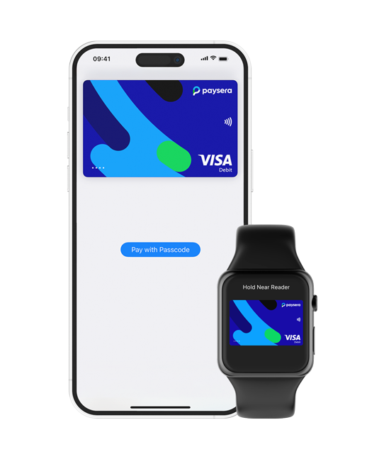 Apple Pay con su tarjeta Visa